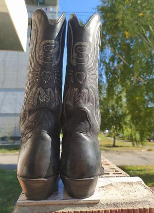 Крутые кожаные сапоги казаки primeboots 6