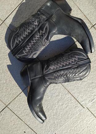Крутые кожаные сапоги казаки primeboots 8