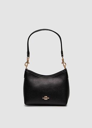 💎 coach laurel small shoulder bag black