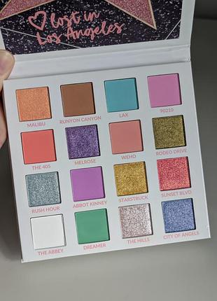 Палетка тіней bh cosmetics lost in los angeles shadow palette
