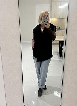 Жилет zara з асиметричним низом