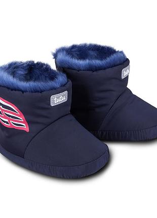 Зимові пінетки для хлопчика tutu 3-005725 ( xs 4-6, s 6-12 місяців) синій, 12,5, 6-12 місяців