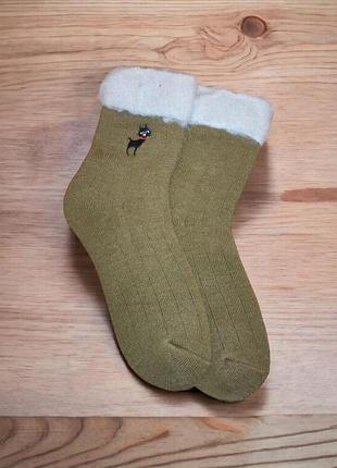 Женские термо носки winter cat no brand 1161-38-41 коричневый 38-41 1 шт
