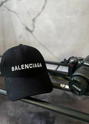 Кепка balenciaga чорна