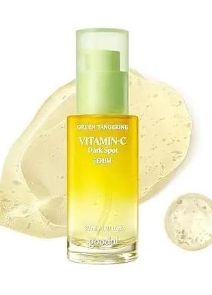 Сироватка для обличчя від темних плям goodal green tangerine vita c dark spot serum