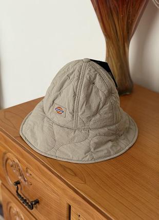 Панама унісекс dickies бежева стьобана
