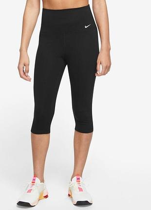 Жіночі капрі-легінси nike dri-fit із високою посадко