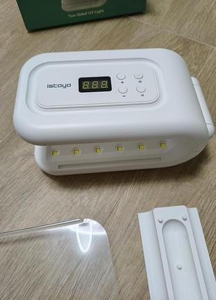 Двусторонняя уф/led лампа istoyo two-sided uv light для отверждения смолы и рукоделия
