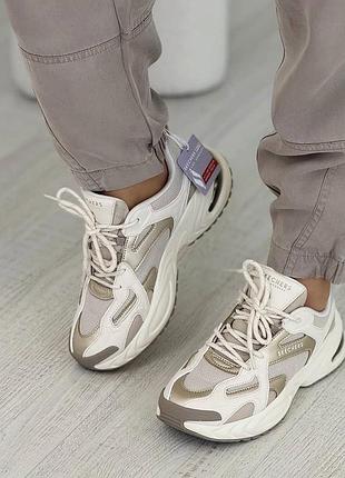 Жіночі, стильні кросівки *skechers uno ryze* kw9742
