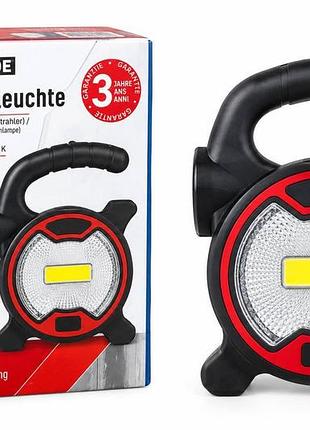 Ручной фонарь led parkside 150 лм, 2 вт, с ручкой, 6500k, на батарейках