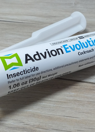 Гель проти тарганів advion evolution cockroach gel bait 30 г ефективний засіб від тарганів + штовхач