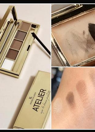 Patricia ledo atilier eye&amp;brow palette палетка для брів і очей