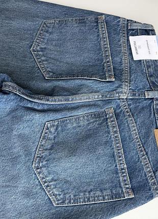Джинси жіночі прямі сині zara 3