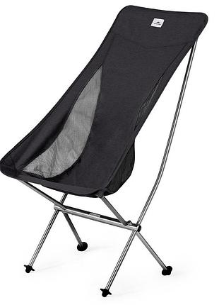 Кресло складное naturehike stellaluna l04 cnk2450jj015, размер l, алюминий, черное