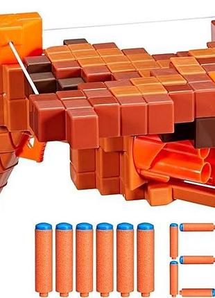 Арбалет nerf minecraft pillager's crossbow серии n1