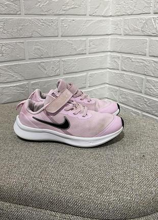 Кросівки для дівчаток nike рожеві, розмір 33