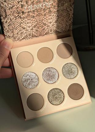 Палетка тіней colourpop that's taupe palette