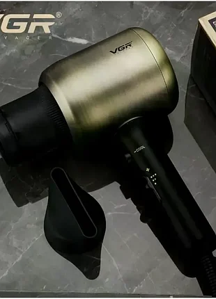 Фен vgr v-453 • профессиональный фен для волос vgr v-453 2200 вт с холодным обдувом, регулировкой температуры и концентратором
