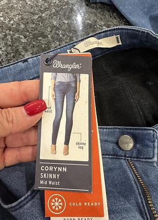 Джинси жіночі wrangler скіні сині