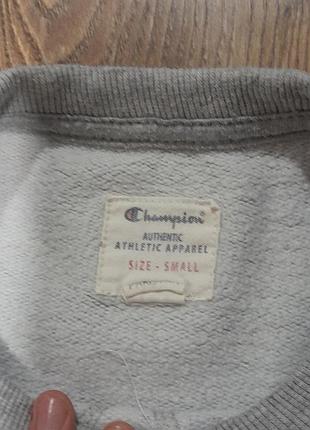 Кофта чоловіча champion сіра 4