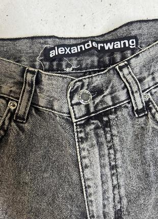Жіночі джинси alexander wang сірі 5