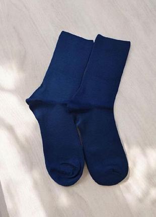 Зимние мужские кашемировые носки comfort winter (1976-01) темно-синий 41-47 dmdbs