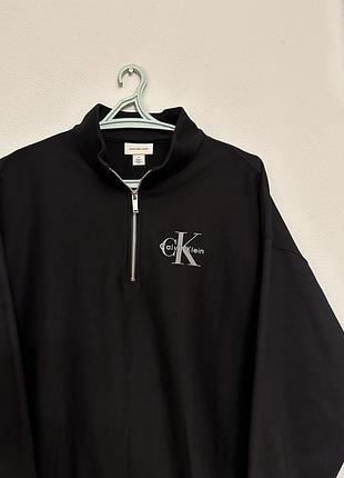 Чоловіча кофта calvin klein micro monogram чорна