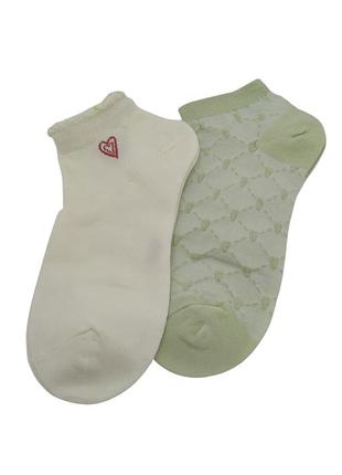 Набір жіночих шкарпеток love and flowers no brand 898-01 комбінований 36-40 2 шт