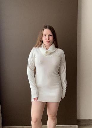 Коротка сукня біла міні