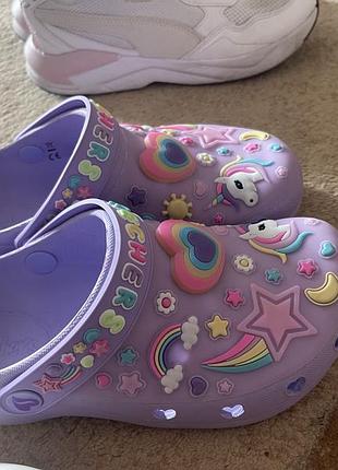 Шльопанці для дітей skechers фіолетові, розмір 36