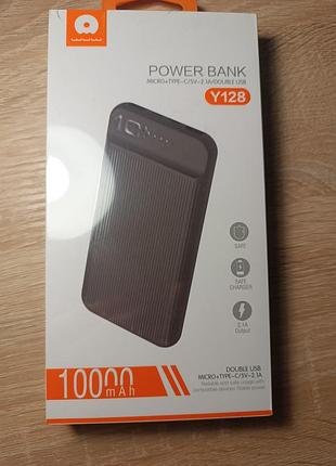 Повербанк power bank y128 10000 mah