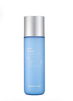Тонік для обличчя dermafirm moist barrier soothing toner для інтенсивного зволоження