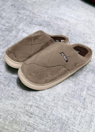 Хатні капці чоловічі comfortable (1432-40-41) бежевий 40 scarrhett