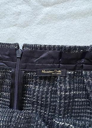 Massimo dutti твідова спідниця 2