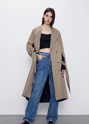 Стильний тренч плащ zara 4