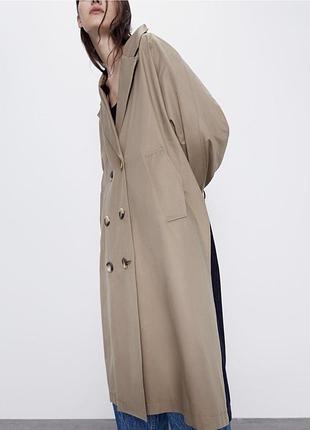 Стильний тренч плащ zara 6