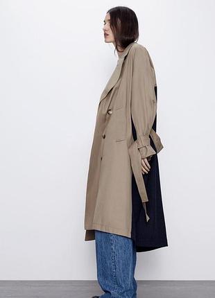 Стильний тренч плащ zara 5