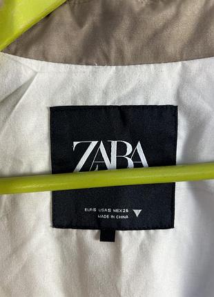 Стильний тренч плащ zara 8