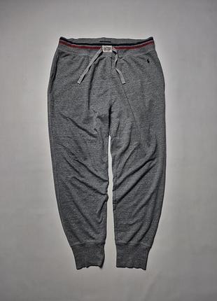 Сірі спортивні штани джогери polo ralph lauren sleepwear розмір l