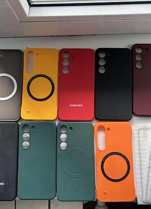 Чохли та захисне скло для samsung galaxy s23 — комплект