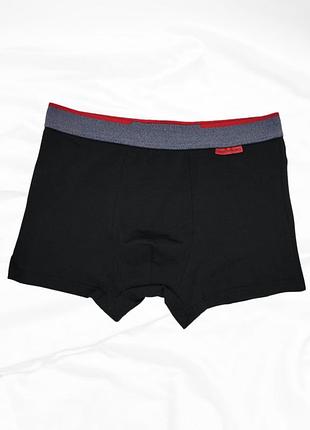 Мужские трусы боксерки perfect (882-48) черный m