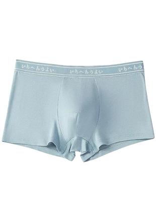 Мужские трусы боксеры simple and comfort (1868-54-03) голубой 4xl