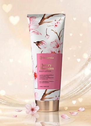 Лосьйон для тіла з екстрактом сакури та гіалуроновою кислотою cherry blossom body lotion bg444 №002 (2052-01) 236 мл bogenia