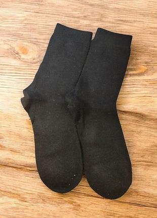 Мужские теплые шерстяные носки good comfort (1981-01) черный 41-47 no brand