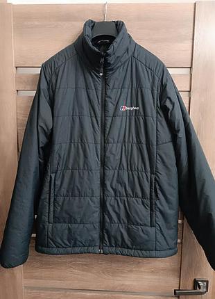 Куртка чоловіча berghaus стьобана чорна