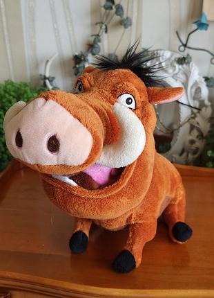 Оригинальная мягкая игрушка пумба король лев disney pumbaa lion king