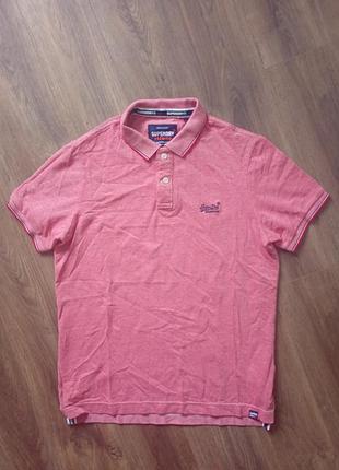 Брендова футболка поло superdry.
