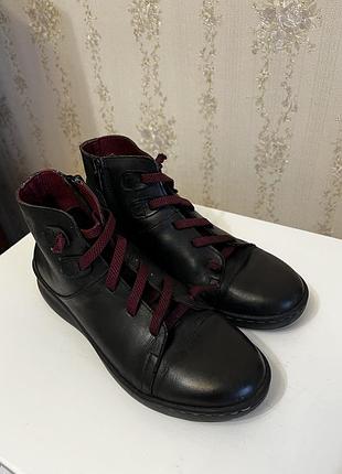Ботинки шкіра