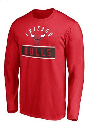 Футболка с довгим рукавом chicago bulls team arch knockout (s)