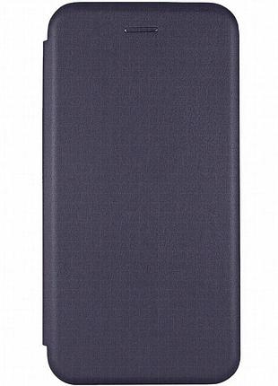 Шкіряний чохол-книжка classy для xiaomi redmi a1 / a2 темно-синій